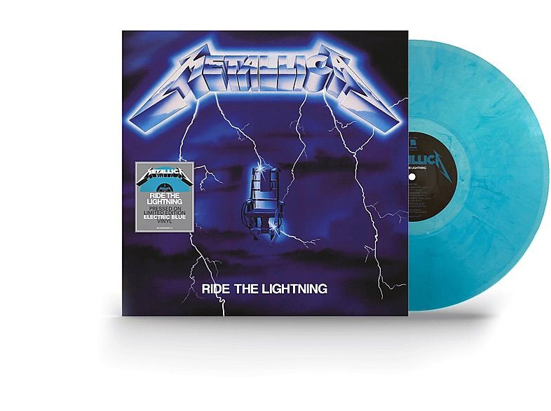 Виниловая пластинка Metallica - RIDE THE LIGHTNING (LTD. REM. 2016 CLEAR BLUE 1LP) #1