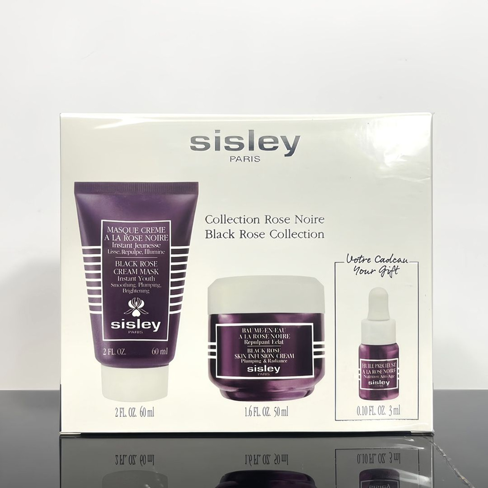 Sisley BLACK ROSE Набор для ухода за кожей лица из 3 частей #1