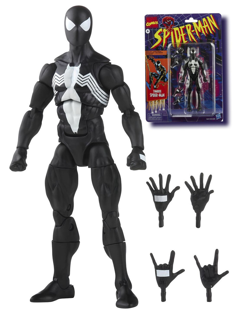 Фигурка Человек Паук Симбиот / Spider Man Symbiote (14см