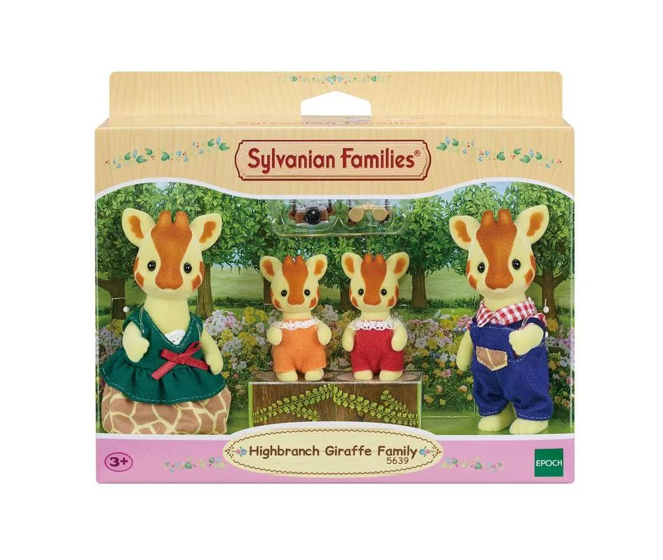 Набор Sylvanian Families Семья Чёрно-белых котов 5181