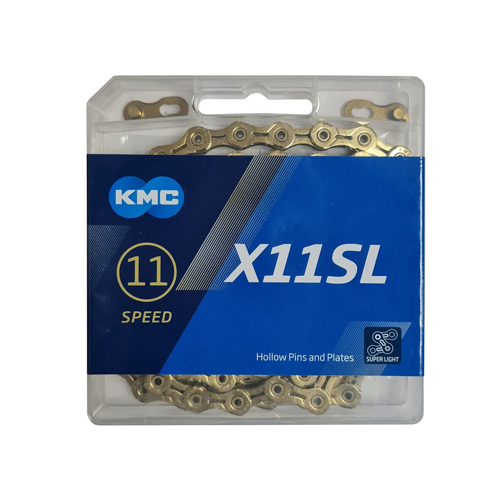 Цепь для велосипеда KMC X11SL на 11 скоростей, Gold - купить с ...