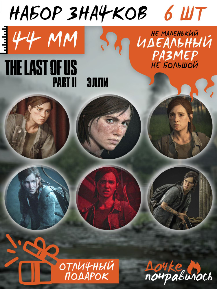 Значки на рюкзак The Last of Us 2 #1