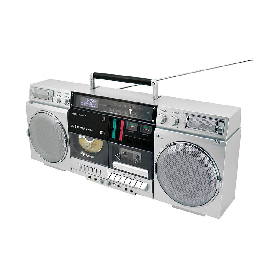 Музыкальный центр Soundmaster в стиле Ghetto Blaster 80-ых