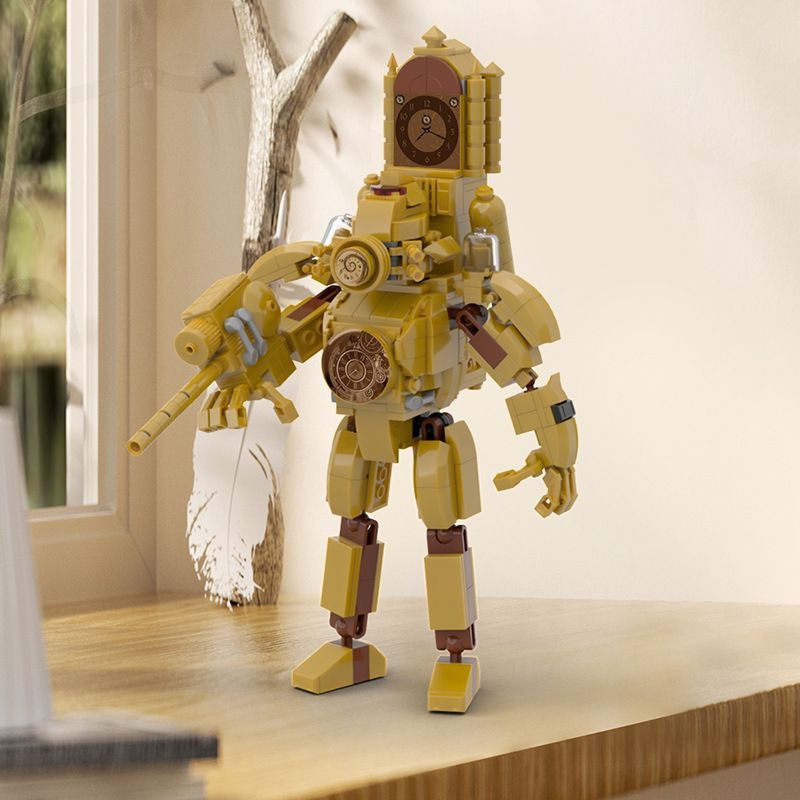 Конструктор Titan Clock Man Блок набор 433 штук купить на OZON по