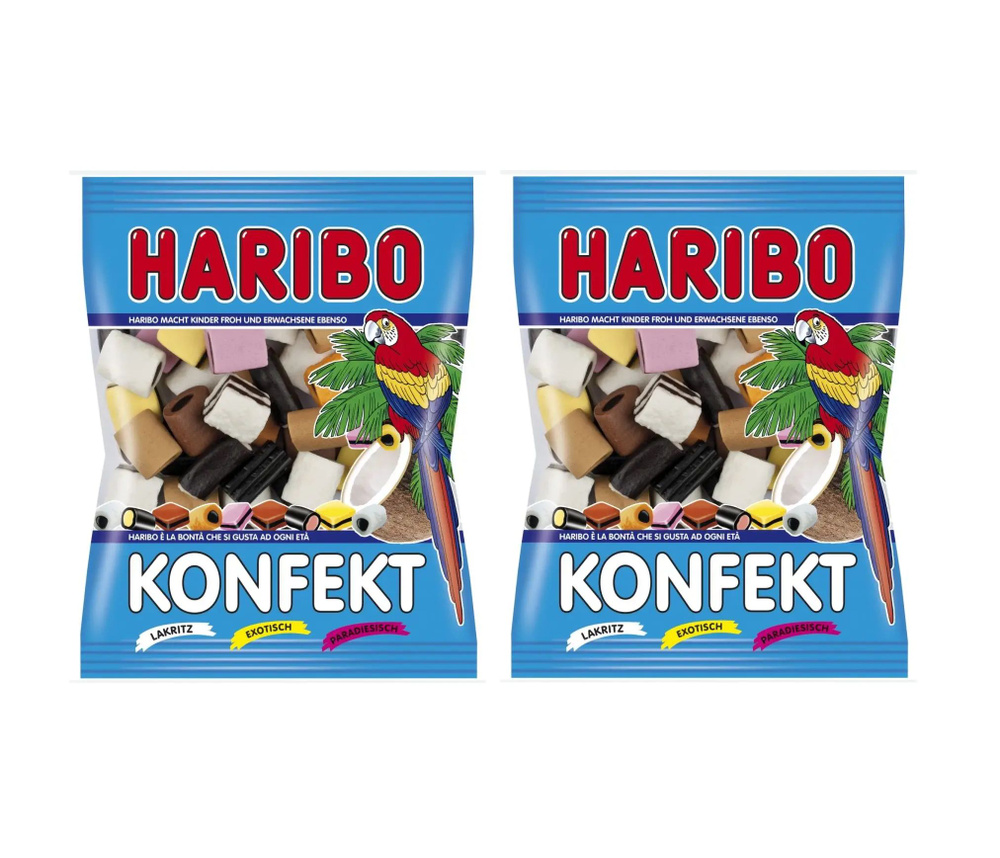 Мармелад Haribo Konfekt, 2 шт по 100гр #1