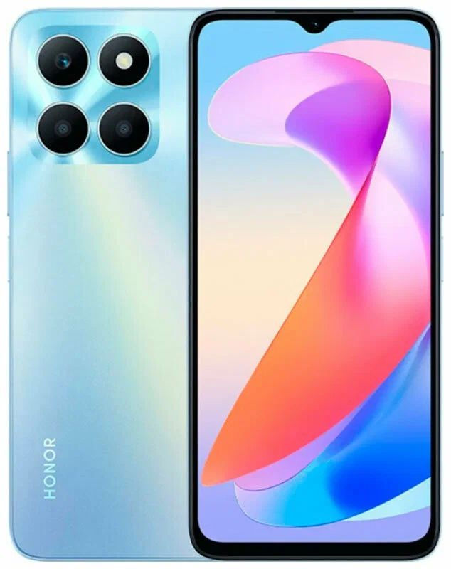 Honor Смартфон X6A 6/128Gb синий (5109AVSX) 4/128 ГБ, голубой #1