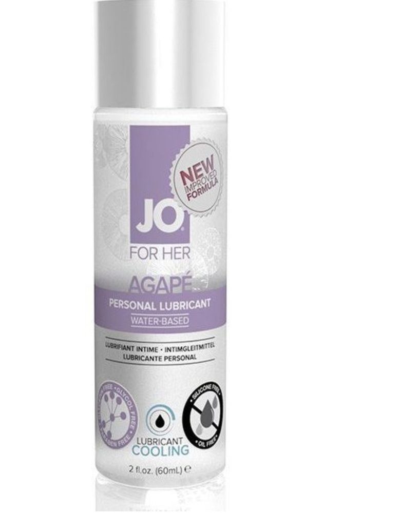 System JO Женский охлаждающий лубрикант на водной основе JO AGAPE LUBRICANT COOLING - 60 мл.  #1