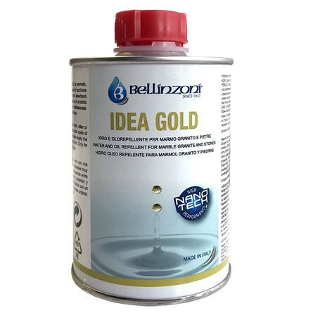 Мощная защитная пропитка Idea Gold BELLINZONI (Идея Голд Беллинзони) для камня, оригинальный цвет 0,25 #1