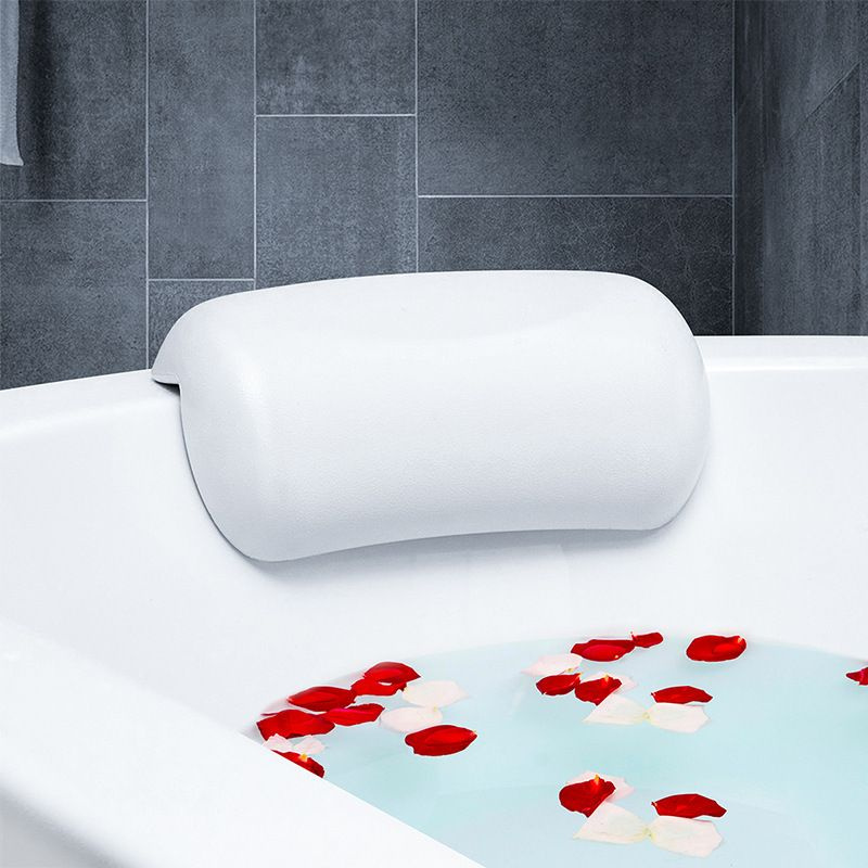 Подушка водостойкая нескользящая для ванны 25*13 cm,белое #1