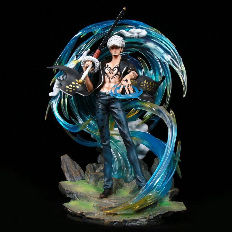 Коробка светящейся анимационной модели One Piece Fantasy Luo,one piece figure,43cm  #1