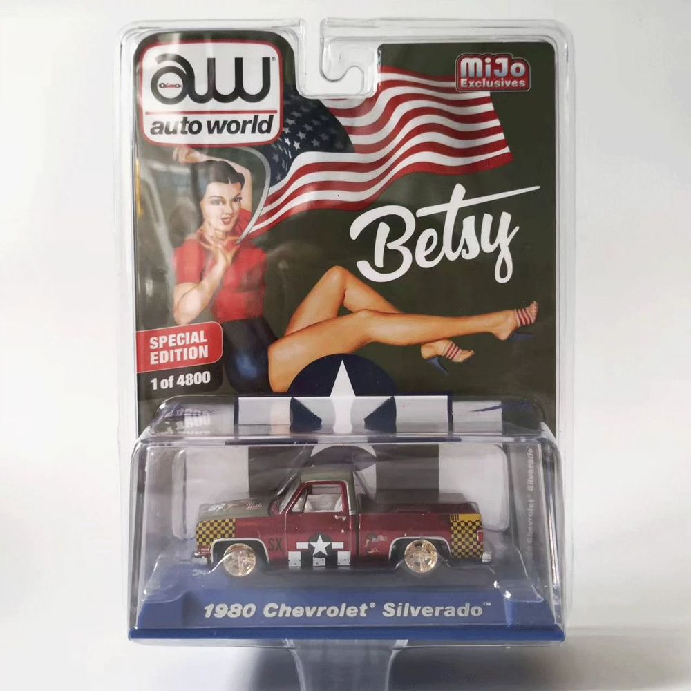 Auto World Exclusive mijo chase 1980 chevrolet silverado (NG59