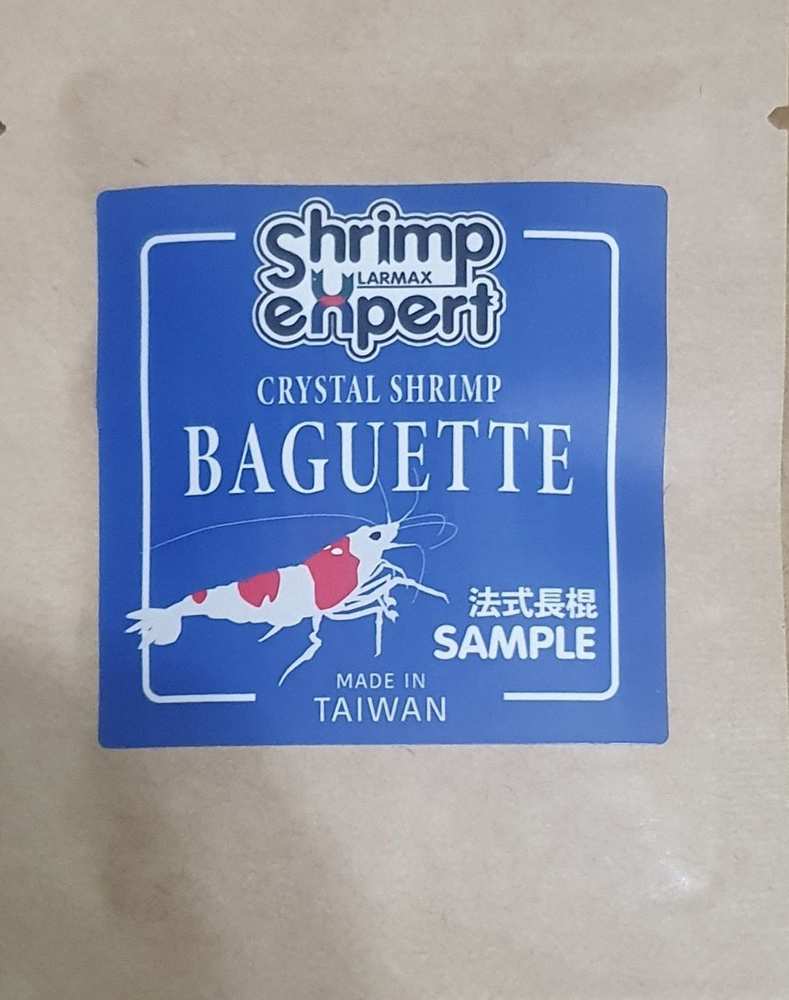 Корм для аквариумных креветок сулавеси Shrimp Expert Baguette, 2,5г (пробник)  #1