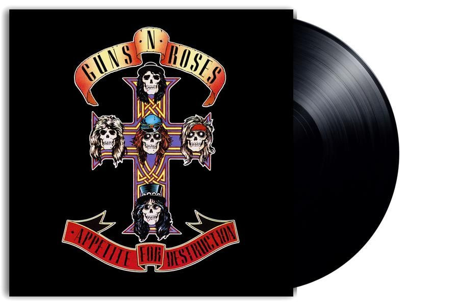 GUNS N' ROSES - APPETITE FOR DESTRUCTION LP Пластинка Виниловая #1