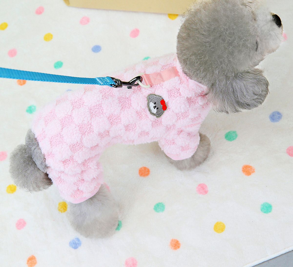 Комбинезон для собак мелких пород флисовый Arnydog "Щенок клетка ...