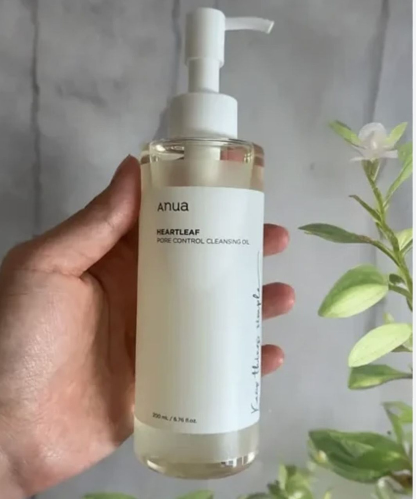 Anua / Корейская гидрофильное масло для глубокого очищения Heartleaf ...