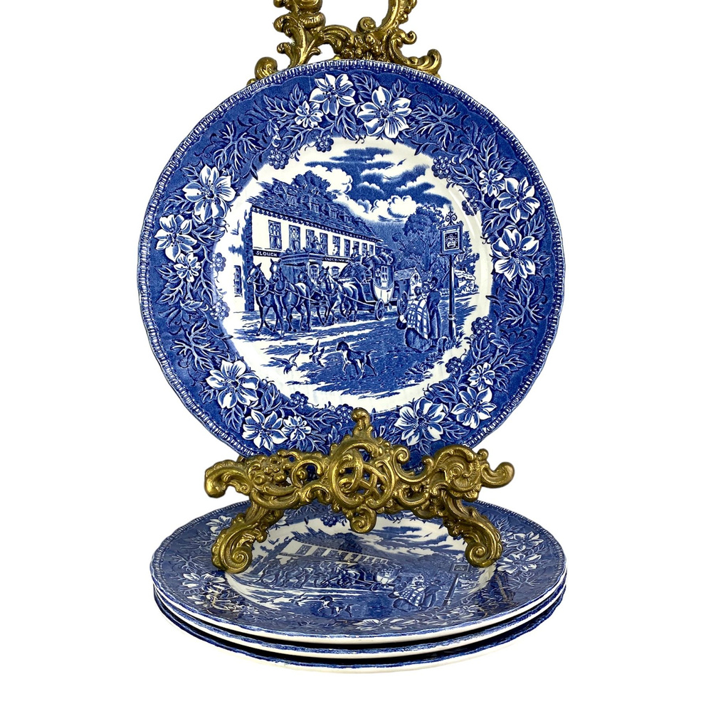 Тарелки для второго Royal Tudor Ware, Coaching Taverns. Англия купить ...