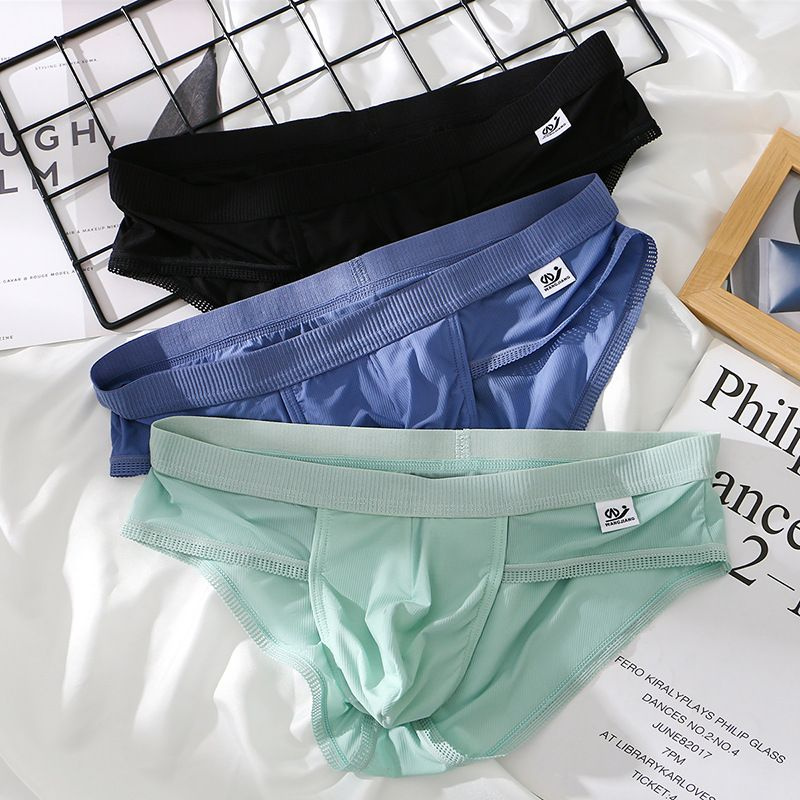 Мужское эротическое нижнее белье треугольные шорты, черно - синий ...