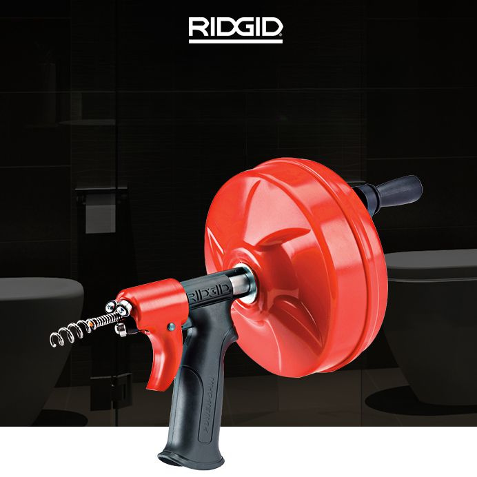 Электрический инструмент RIDGID R3 для прочистки труб канализации и ...