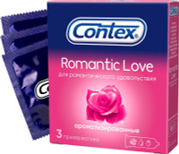 Презервативы с фруктовым вкусом Contex «Romantic Love», упаковка 12 шт, ABX314