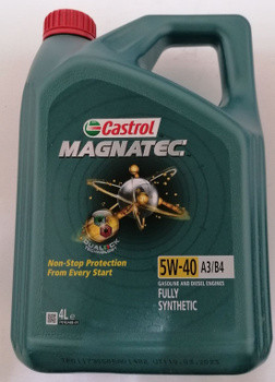 Aceite Sintetico Magnatec Stop-start 5w-40 A3/b4 4l Castrol