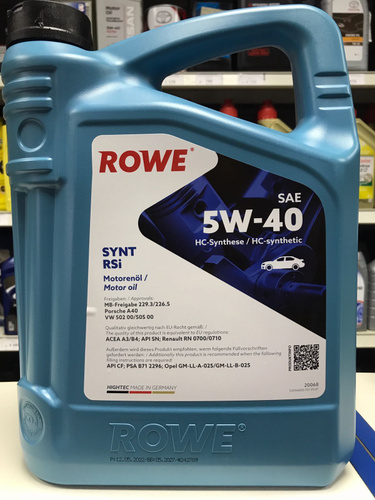 Rowe 5w40