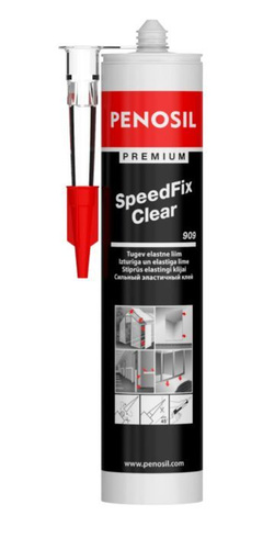 Прозрачный монтажный клей PENOSIL Premium Speed Fix Clear 909, 290 мл ...