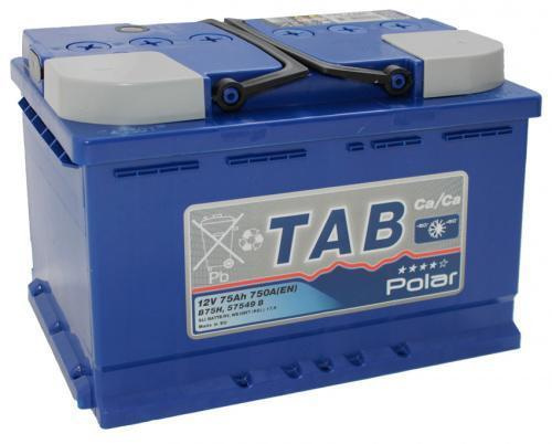 Аккумулятор автомобильный TAB Polar Blue B75H (121075)  по .