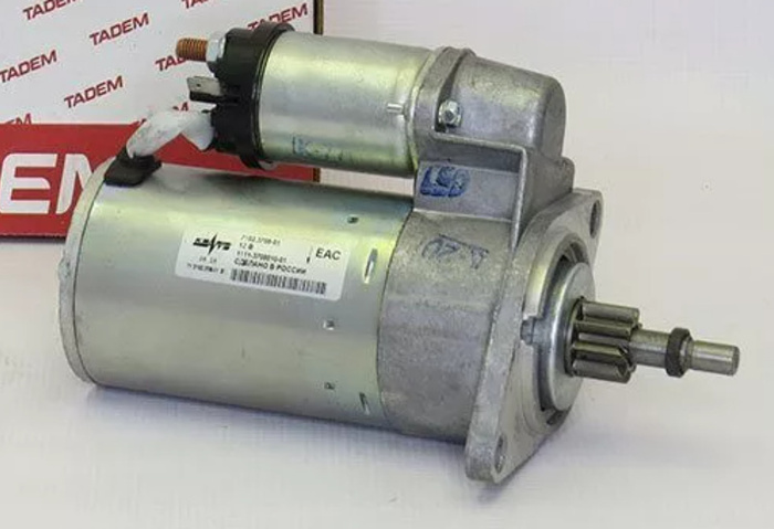 Стартер "Ока" "КЗАТЭ" (редукторный) КЗАТЭ 7102.3708000-01 - КЗАТЭ арт ...