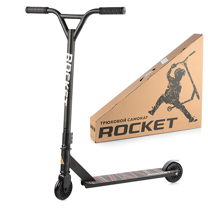 Самокат Трюковой ROCKET R0061 подростковый,колеса PU пластик 100 мм ...