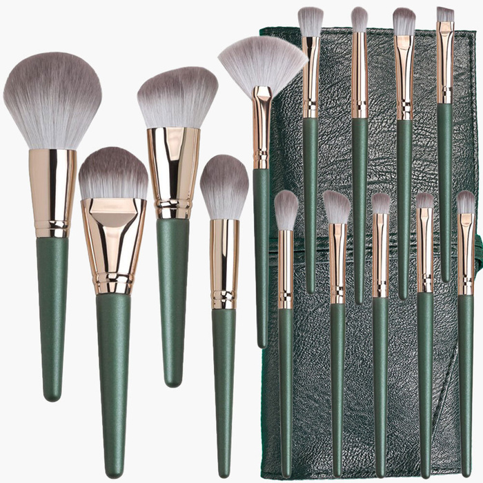 Кисти для макияжа набор 14 штук - купить с доставкой по выгодным ценам ...