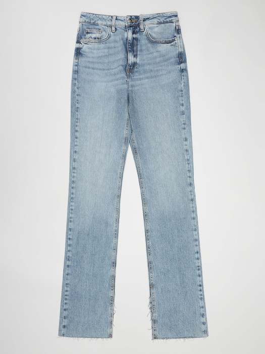 Джинсы Zara High Rise Slim flare fit - купить с доставкой по выгодным ...