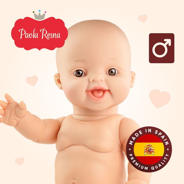 Пупс Paola Reina Горди Кико, мальчик, без одежды, 34 см - купить с ...