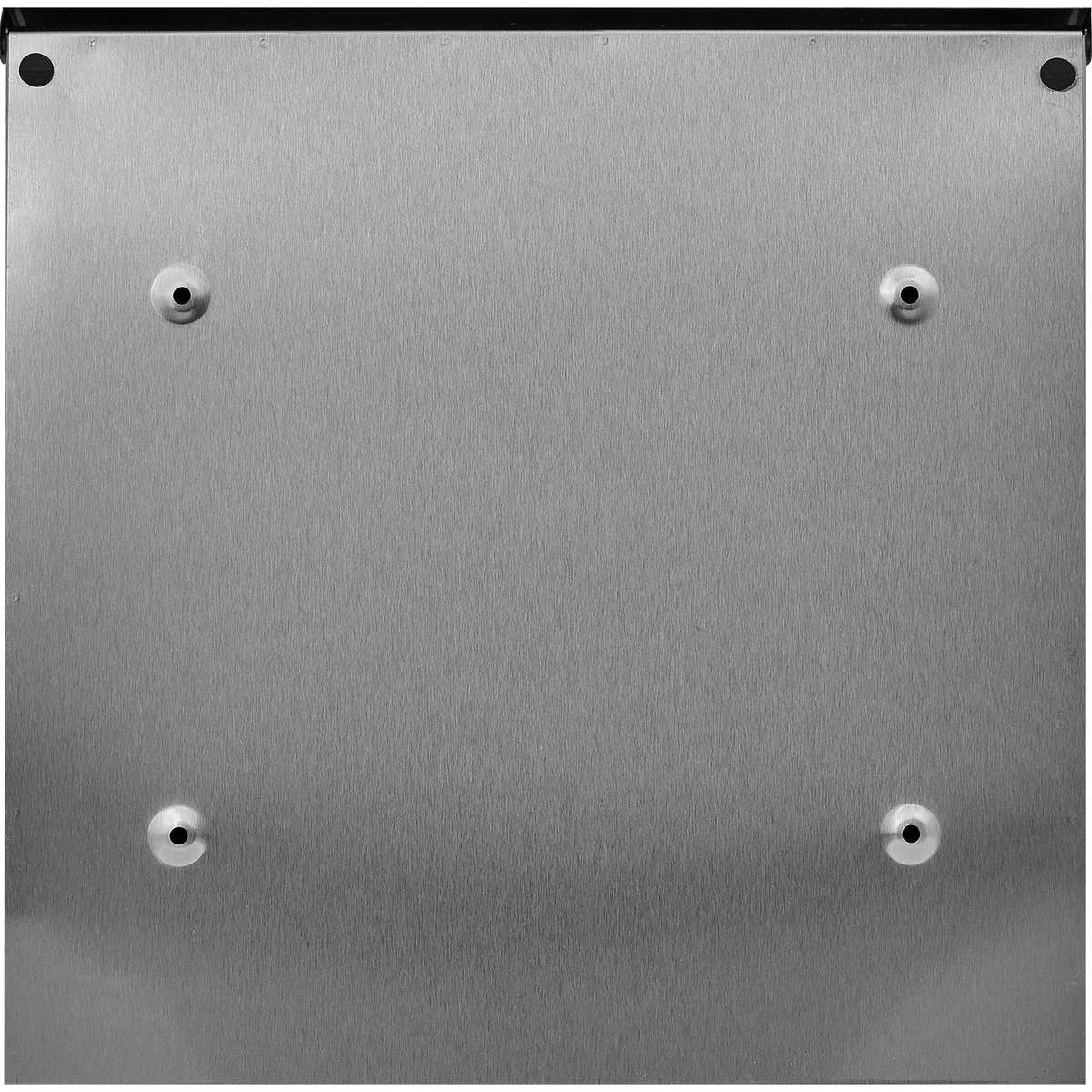Почтовый ящик Standers 35x34x10 см нержавеющая сталь цвет серый - Рис. 4