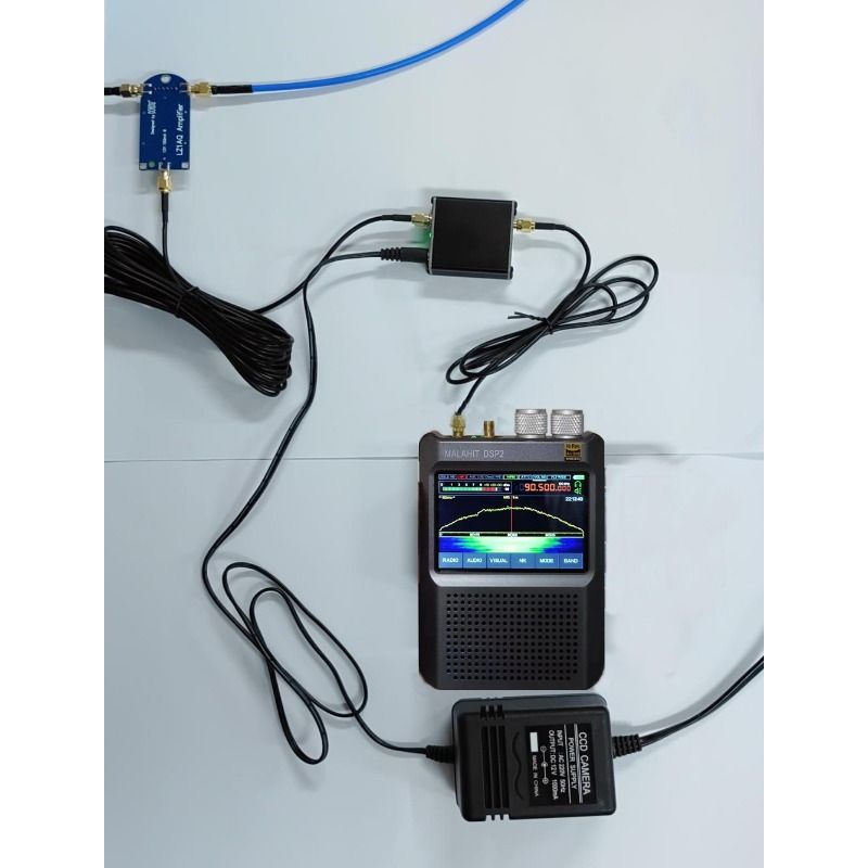 Многофункциональная портативная кольцевая принимающая антенна 50K - 500 ...