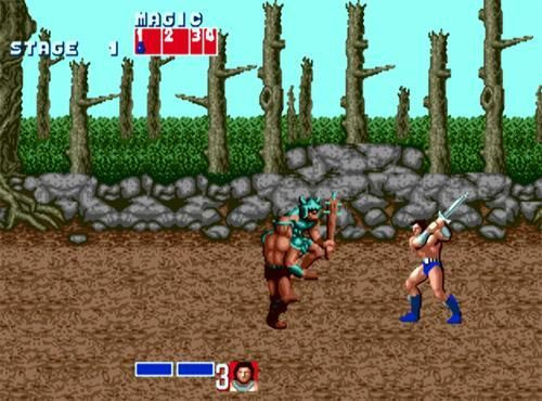 Игра Golden Axe для SEGA 16bit Русская версия купить c доставкой