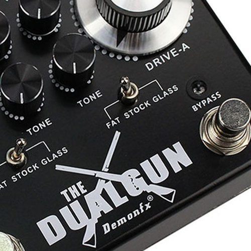 Гитарная педаль эффектов Overdrive DemonFX The Dualgun Овердрайв