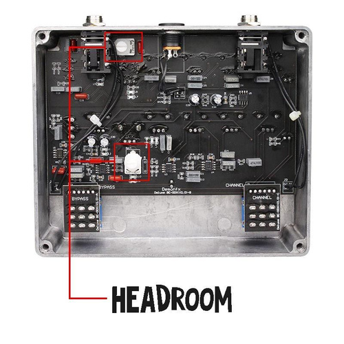 Гитарная педаль эффектов Overdrive DemonFX BE-ODX Plus Овердрайв