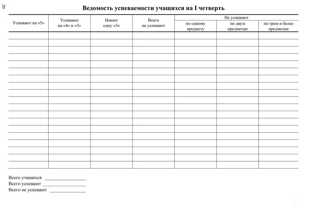 Журнал классного руководителя, вариант, фото 6