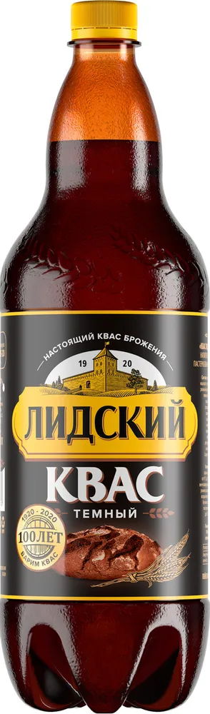 Квас Лидский "Темный" 1,5 л * 6шт., 1,5 л, 6 шт, фото 2