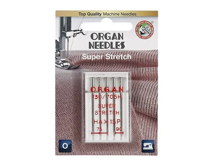 Иглы трикотажные супер стрейч ORGAN SUPER STRETCH №75-90 5шт. для бытовой швейной машины, 5 шт, фото 2