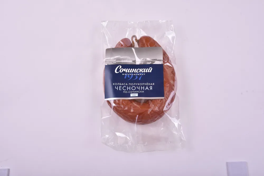 Колбаса Чесночная 350 г, Сочинский МК, 350 г, фото 2