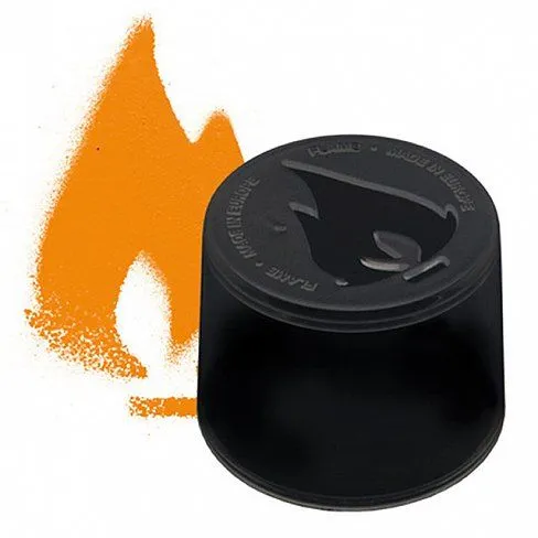 Аэрозольная краска Flame Orange FO-901 / 558801 Thick Black Черный 500мл, 500 мл, фото 3