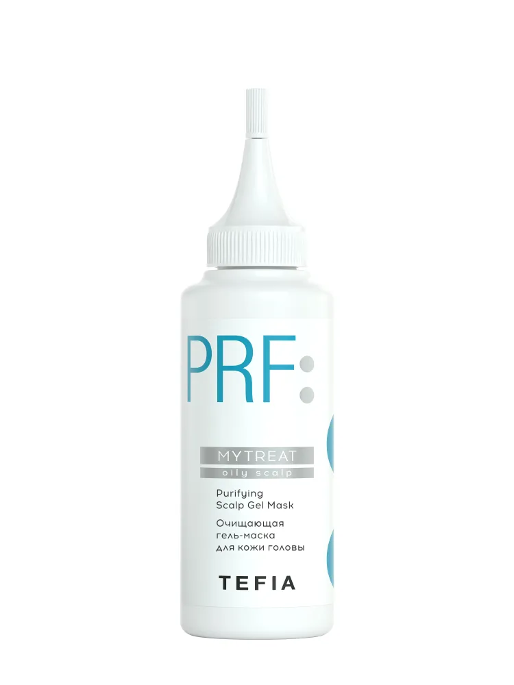 Tefia. Очищающая гель маска для жирной кожи головы профессиональная Purifying Scalp Gel Mask MYTREAT 120 мл, 120 мл, фото 6