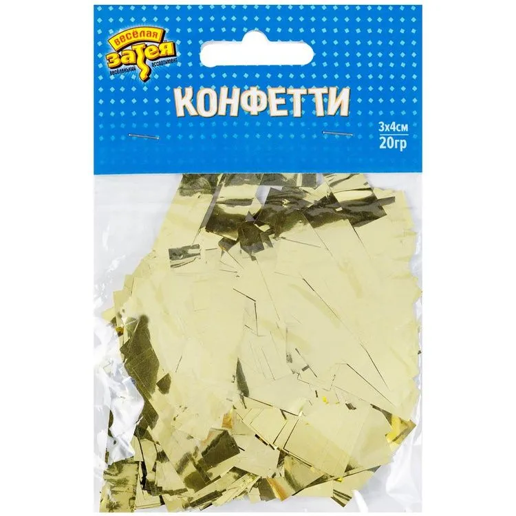 Весёлая затея Конфетти полоски 20 г, 20 г, фото 2