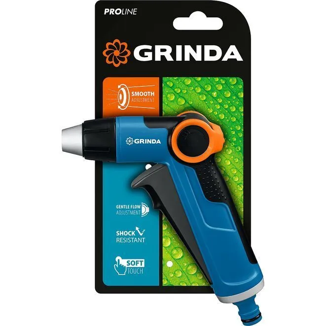 Пистолет поливочный GRINDA PROLine X-R с регулятором напора, вариант, фото 4