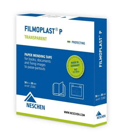 Бумажная лента для ремонта Filmoplast P Neschen 2см*50м Арт. 25360, 50 м, фото 5