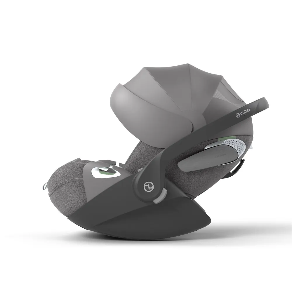 Автокресло детское Cybex Cloud T i-Size 2025 Mirage Grey Plus, 0-12 месяцев, до 13 кг, с положением лёжа, с вентиляцией, цвет серый, 13 кг, фото 4