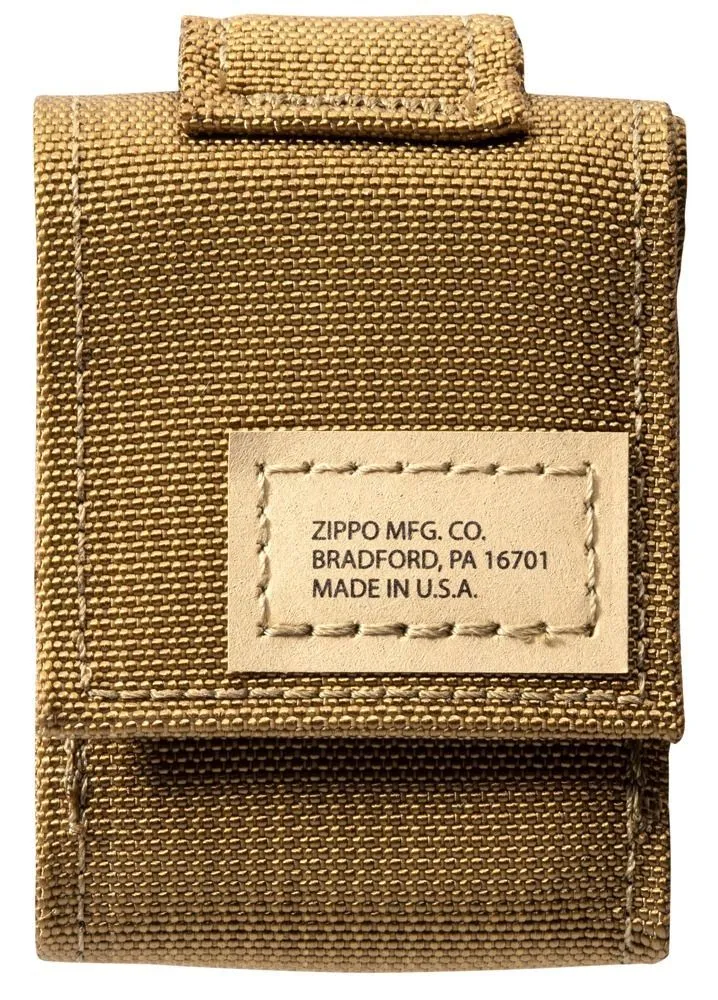 Чехол ZIPPO Для Зажигалки С Фиксатором На Ремень Коричневый 48401, коричневый, фото 2