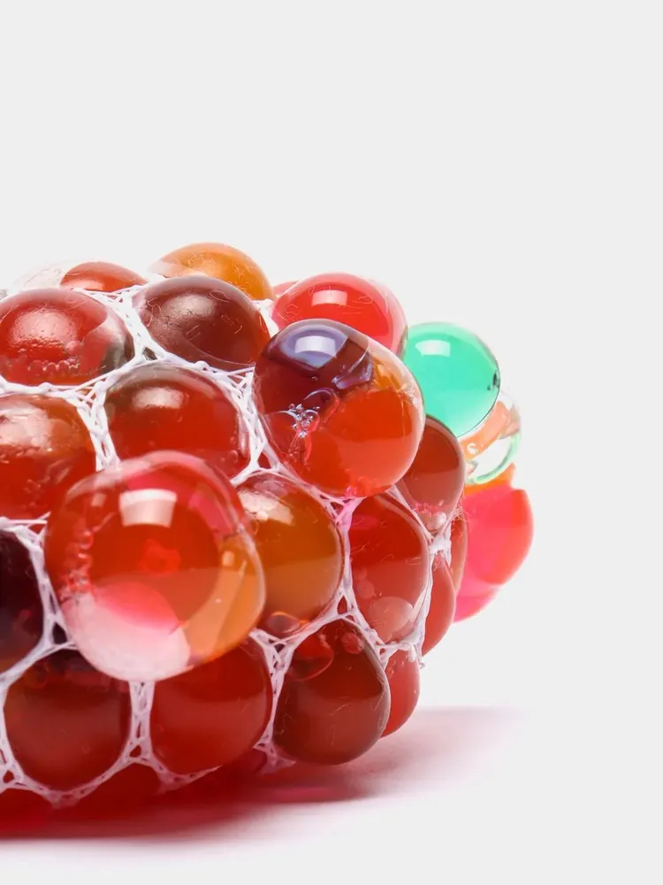 Игрушка мячик в сетке антистресс, Мяч мялка, вариант, фото 6