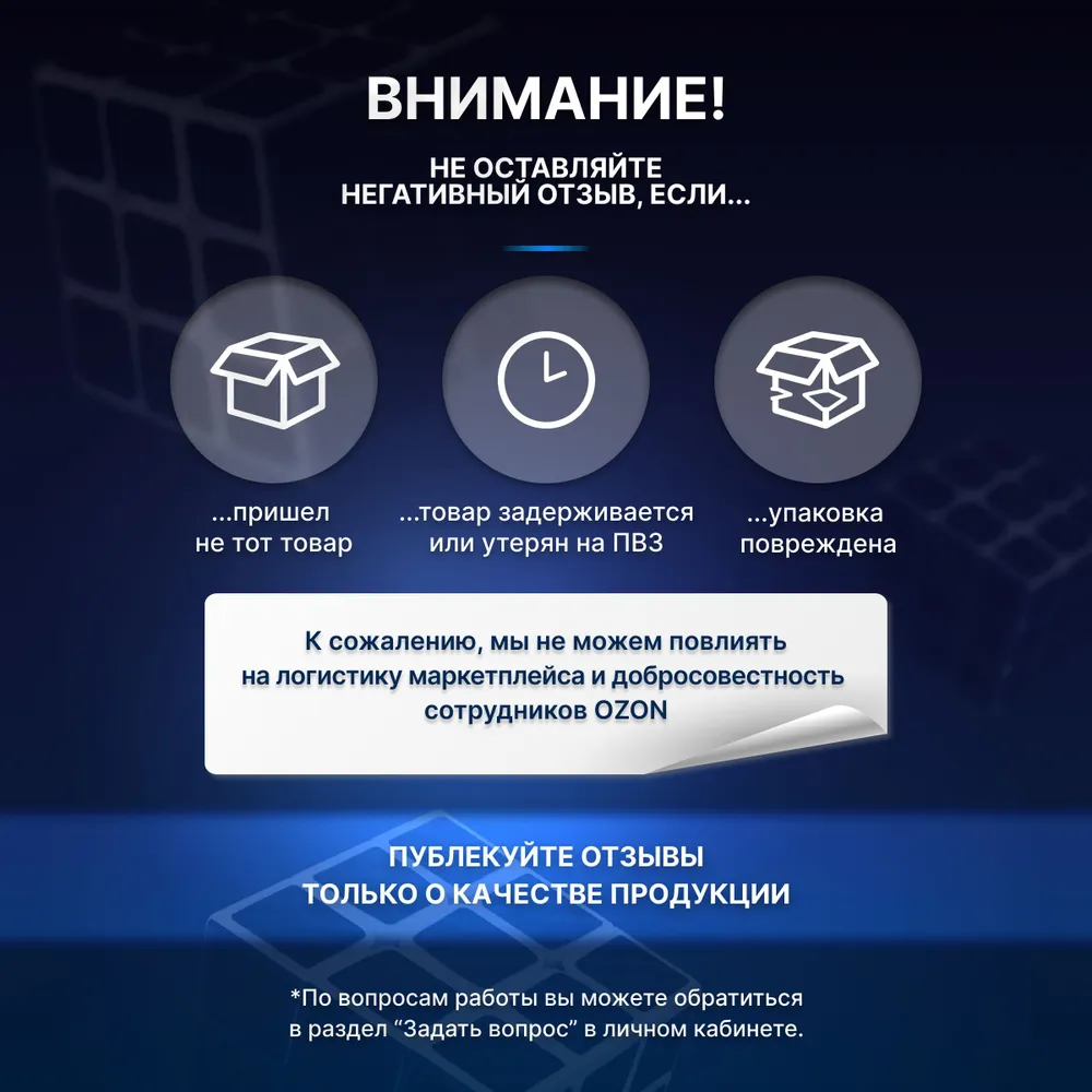 Скоростной кубик рубика 3х3. Классическая игра головоломка для начинающих и профессионального спидкубинга. Умная развивающая игрушка для детей и взрослых. Детский подарок для мальчика и девочки., вариант, фото 5